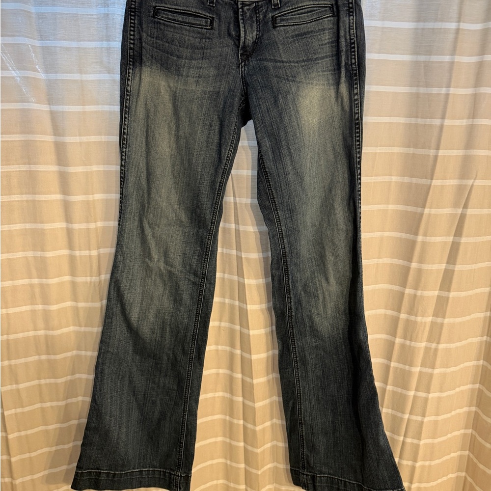 Ariat Women's Dark Wash Flare boot cut trouser Jeans